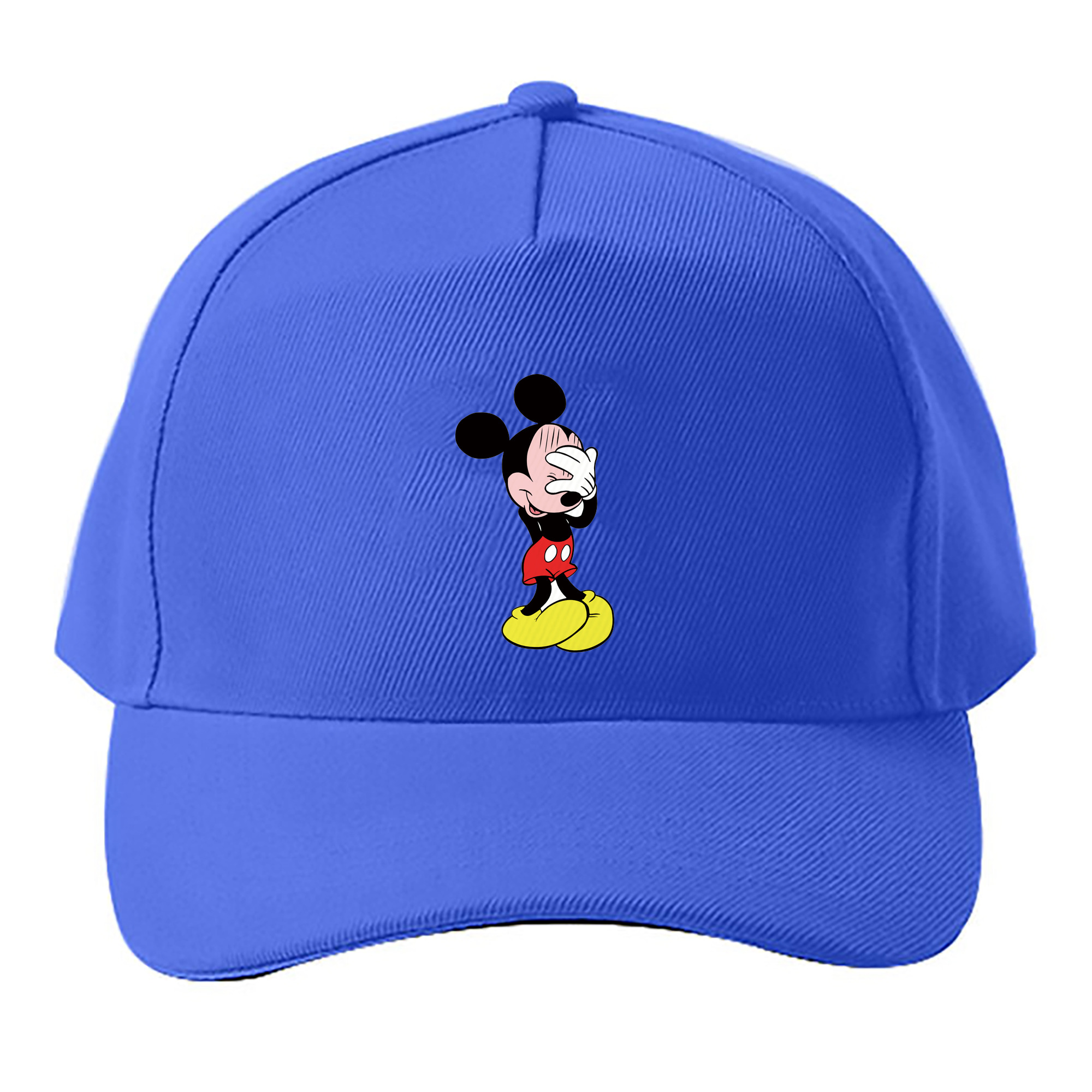 （画像用） ミッキーマウス Mickey Mouse ベースボールキャップ 綿100％ 男女兼用 帽子 スポーツ